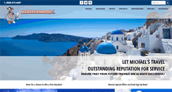 Desktop Screenshot of michaelstravel.com